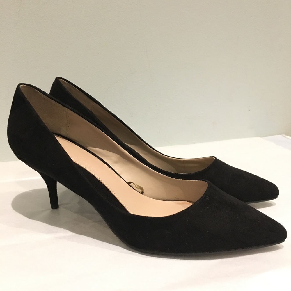 Zara Faux Suede Pumps (EUC) 7.5